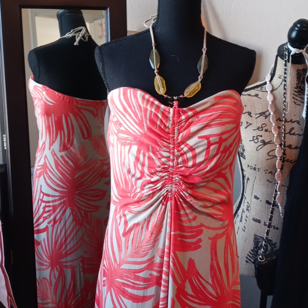 Tommy Bahama Maxi Halter Sundress